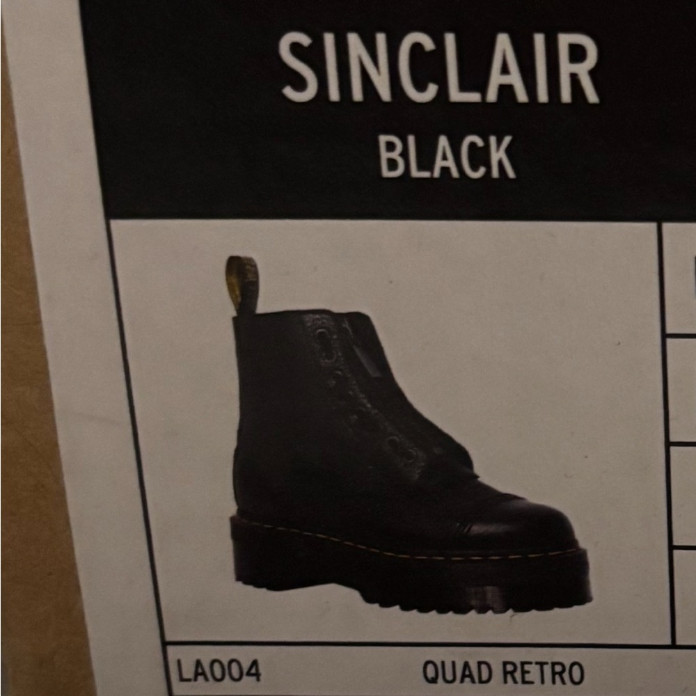 Dr. Martens Sinclair Black Boots